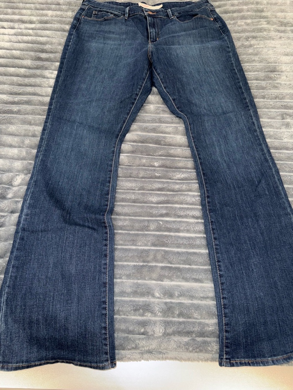 Signature by Levi Strauss Dark Indigo Bootcut Jeans